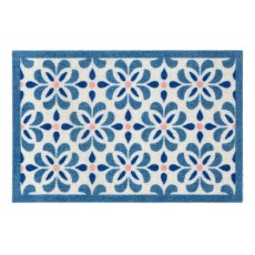 Hug Rug Geo Blue Tile Mat Hug Rug Geo Blue Tile Mat