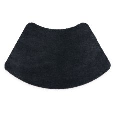 Hug Rug My Soft Curved Rug Charcoal Hug Rug My Soft Curved Rug Charcoal