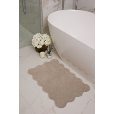 Hug Rug My Soft Scalloped Rug Beige