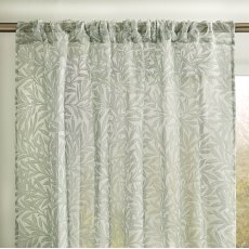 William Morris At Home Willow Voile Panel Sage