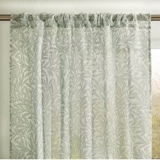 William Morris At Home Willow Voile Panel Sage William Morris At Home Willow Voile Panel Sage