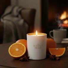 The Scented Home Winter Spice & Orange Candle