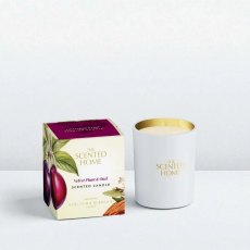 The Scented Home Velvet Plum & Oud Candle