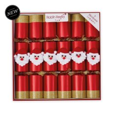 Robin Reed Mayfair Jolly Santa Box Of 6 Crackers Robin Reed Mayfair Jolly Santa Box Of 6 Crackers