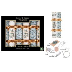 Harvey & Mason Deluxe Mistletoe Box Of 6 Crackers