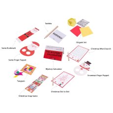 Family  Santa & Friends Box Of 10 Crackers
