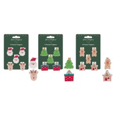 Green Christmas Present Topper Pegs Assorted Cute Green Christmas Present Topper Pegs Assorted Cute