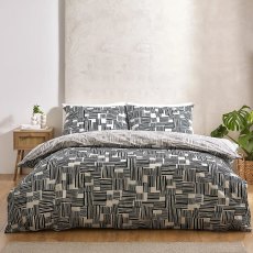 Catherine Lansfield Blocks Duvet Cover Set