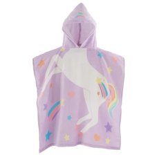 Catherine Lansfield Kids Unicorn Poncho Towel