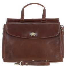 Ashwood Leather Brown Large Grab Bag