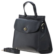 Ashwood Leather Black Large Grab Bag