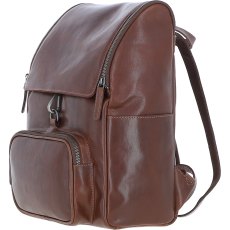 Ashwood Leather Brown Buckle Rucksack
