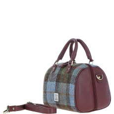 Ashwood Leather Barrel Bag Wine Macleod