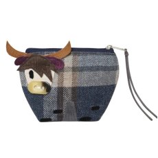 Earth Squared Tantallon Tweed Cow Purse