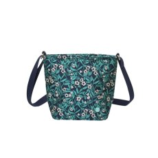 Earth Squared Teal Jacquard Bucket Bag Earth Squared Teal Jacquard Bucket Bag