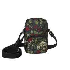 Earth Squared Black Jacquard Phone Pouch Earth Squared Black Jacquard Phone Pouch