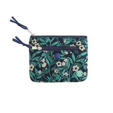 Earth Squared Teal Jacquard Emily Purse