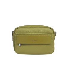 David Jones Messenger Crossbody Bag Dark Lime David Jones Messenger Crossbody Bag Dark Lime