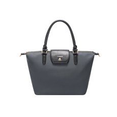 David Jones Medium Tab Over Tote Bag Black David Jones Medium Tab Over Tote Bag Black