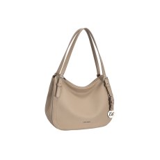 David Jones Curved Shoulder Bag Warm Taupe David Jones Curved Shoulder Bag Warm Taupe