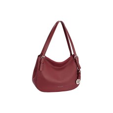 David Jones Curved Shoulder Bag Windsor Wine David Jones Curved Shoulder Bag Windsor Wine