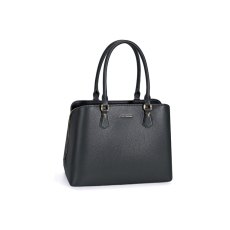 David Jones Structured Tote Bag Black David Jones Structured Tote Bag Black