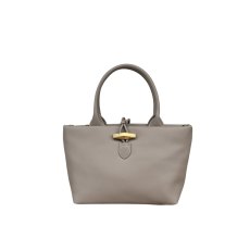 David Jones Bar Detail Tote Warm Taupe David Jones Bar Detail Tote Warm Taupe
