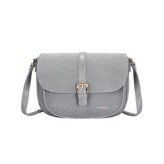 David Jones Flap Over Bag Steel Grey