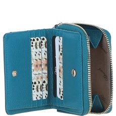 Ashwood Leather Purse Turquoise