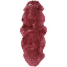 Ashwood Leather Double Rug Fenland Long Wool Masala Ashwood Leather Double Rug Fenland Long Wool Masala