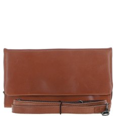 Ashwood Leather Clutch Shoulder Bag Tan