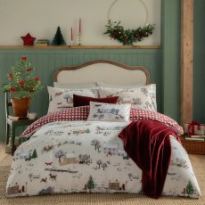 Paoletti Cotswold Christmas Duvet Cover Set