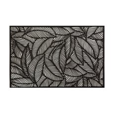 Maxwell Williams Accents Cut Out Placemat Leaf Black