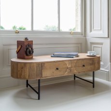 Fluted Ridge Coffee Table Fluted Ridge Coffee Table