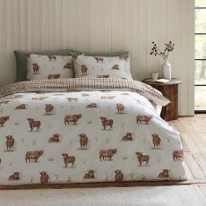 Catherine Lansfield Angus Highland Cow Duvet Cover Set
