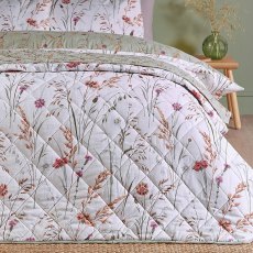Catherine Lansfield Grasmere Brushed Floral Bedspread