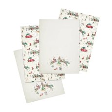Catherine Lansfield Christmas Town Pack of 4 Tea Towels Catherine Lansfield Christmas Town Pack of 4 Tea Towels