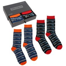 Shudehill Mens Bamboo Socks Gift Box Landrover Shudehill Mens Bamboo Socks Gift Box Landrover