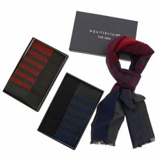 Shudehill Mens Colour Block Fringed Scarf Shudehill Mens Colour Block Fringed Scarf
