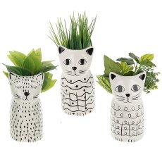 Shudehill Quirky Cat Tall Planter