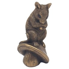 Shudehill Reflections Bronze Mouse on Mushroom Shudehill Reflections Bronze Mouse on Mushroom