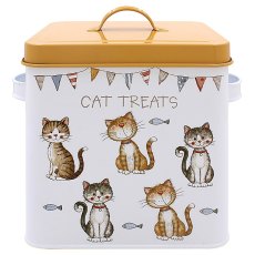 Shudehill Cute Faithful Friends Cat Treats Tin