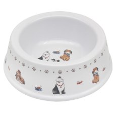 Shudehill Cute Faithful Friends Dog Bowl