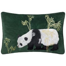 Paoletti Chuan Tranquil Panda Emerald Feather Filled Cushion Paoletti Chuan Tranquil Panda Emerald Feather Filled Cushion