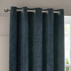 Paoletti Neptune Navy Velvet Room Darkening Curtains Paoletti Neptune Navy Velvet Room Darkening Curtains