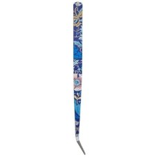 Hobby Gift Woodblock Floral Fine Point Tweezers Hobby Gift Woodblock Floral Fine Point Tweezers