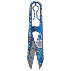 Hobby Gift Woodblock Floral 11cm Thread Snips Hobby Gift Woodblock Floral 11cm Thread Snips