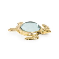McGowan Rutherford Large Brass Turtle Magnifiying Glass