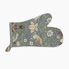 William Morris Oven Mitt Strawberry Thief Blue William Morris Oven Mitt Strawberry Thief Blue