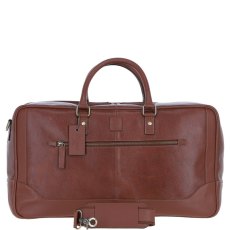 Ashwood Leather Calvin Leather Holdall Chestnut Ashwood Leather Calvin Leather Holdall Chestnut